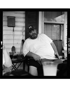 dirtykics - "Man on porch. Toledo, Ohio 2020" Film Photography