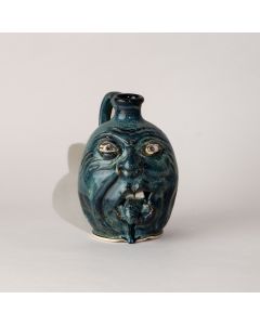 Brandon Knott - "Drooling Face Jug" Ceramic Sculpture