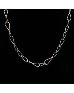 Kaity Mims - "Sterling Silver and Gold Filled Chain" Necklace