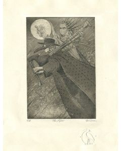 Craig Fisher - "The Piper" Etching
