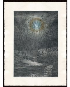 Craig Fisher - "Blue Moon" Etching