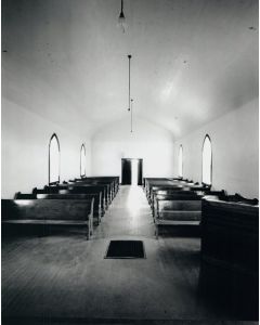 Richard Malogorski - "Interior, Lutheran Trinity Church, New Leipzig" Photograph