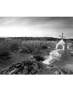 Richard Malogorski - "Dawn, Terlingua Cemetery" Photograph