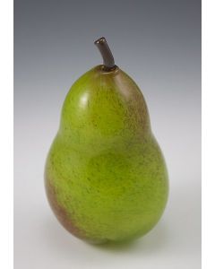 Shawn Messenger - "Green Pear" Glass Sculpture