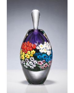 Shawn Messenger - "Violet Landscape Series" Glass Perfume Bottle