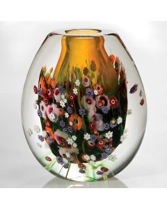 Shawn Messenger - "Wildflowers" Glass Vessel