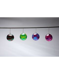 Shawn Messenger - "Swirl" Glass Ornament