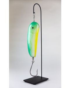 Mike Wallace - "Green and Lime Lure" Glass Sculpture