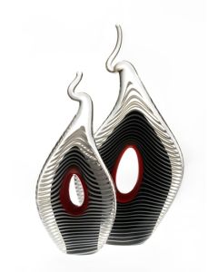 Mike Wallace - "Keyhole" Glass Sculpture