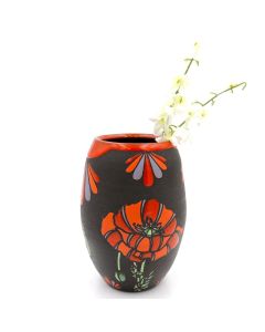 Meghan Yarnell - "Poppy" Ceramic Vase