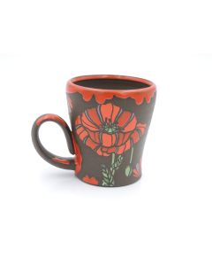 Meghan Yarnell - "Poppy" Ceramic Mug