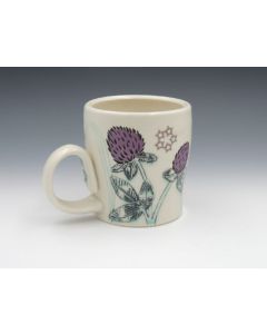 Meghan Yarnell - "Clover" Ceramic Mug