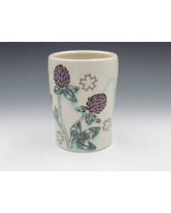 Meghan Yarnell - "Clover" Ceramic No-Handle Cup
