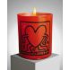 Keith Haring "Running Red Heart" Perfumed Candle