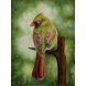 Debra Buchanan - "Bird Series #13" Oil Painting