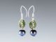 Elizabeth Johnson - Glass Blueberry Earrings