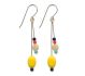 Yellow Ornament Earrings