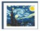 Quilled Artist Series - Starry Night, Van Gogh Greeting Card