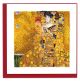 Quilling Card - The Lady in Gold, Klimt