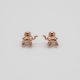 Balloon Elephant Cufflinks Rose Gold