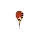 Creston Feather Plum Thicket Pin