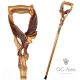 Paradise Bird - Winged Women Syren / Gamayun / Garpia - Light Walking Stick Cane