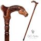 Horse with Saddle - Walking Stick Cane