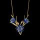 Cornflower Necklace
