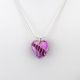 Trudi Cooper - Dichroic Glass Heart Necklace