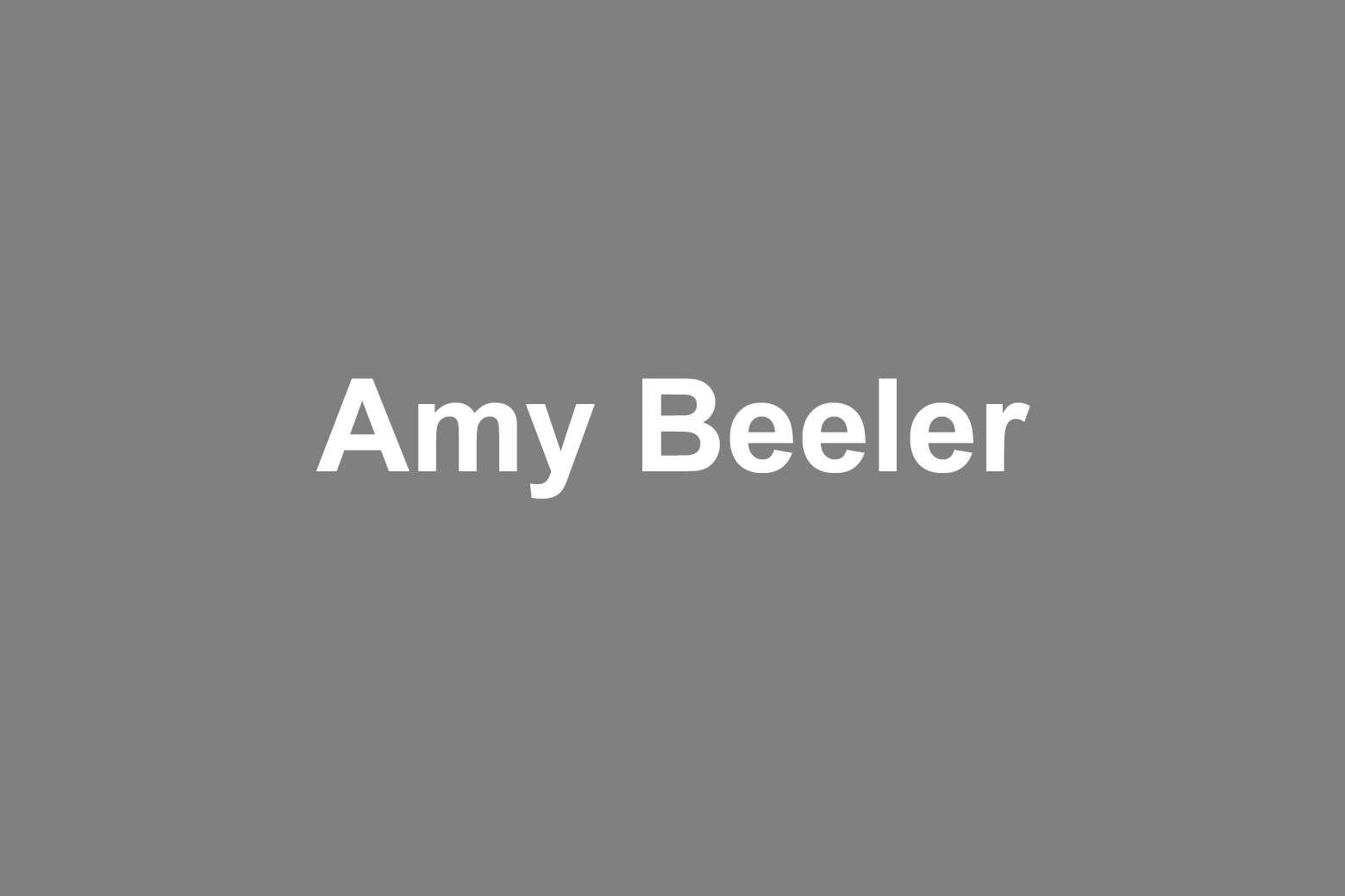 Amy Beeler
