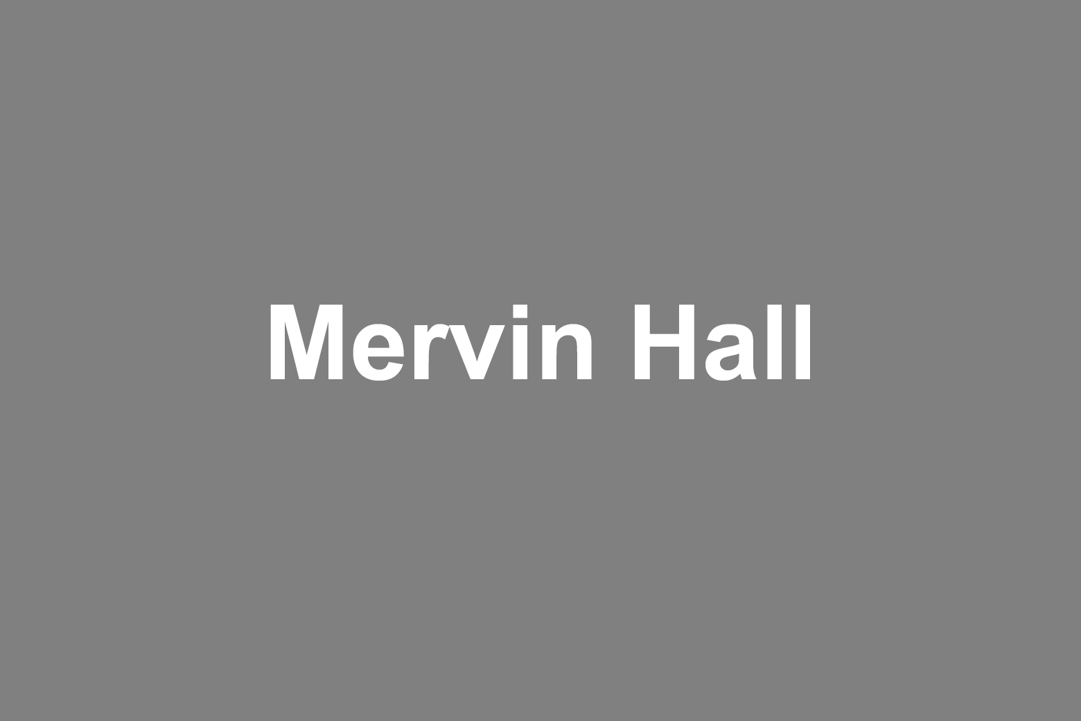 Mervin Hall